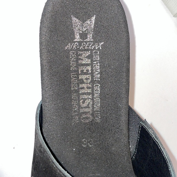 MEPHISTO black slides with crystals, 38 EU - Picture 5 of 9